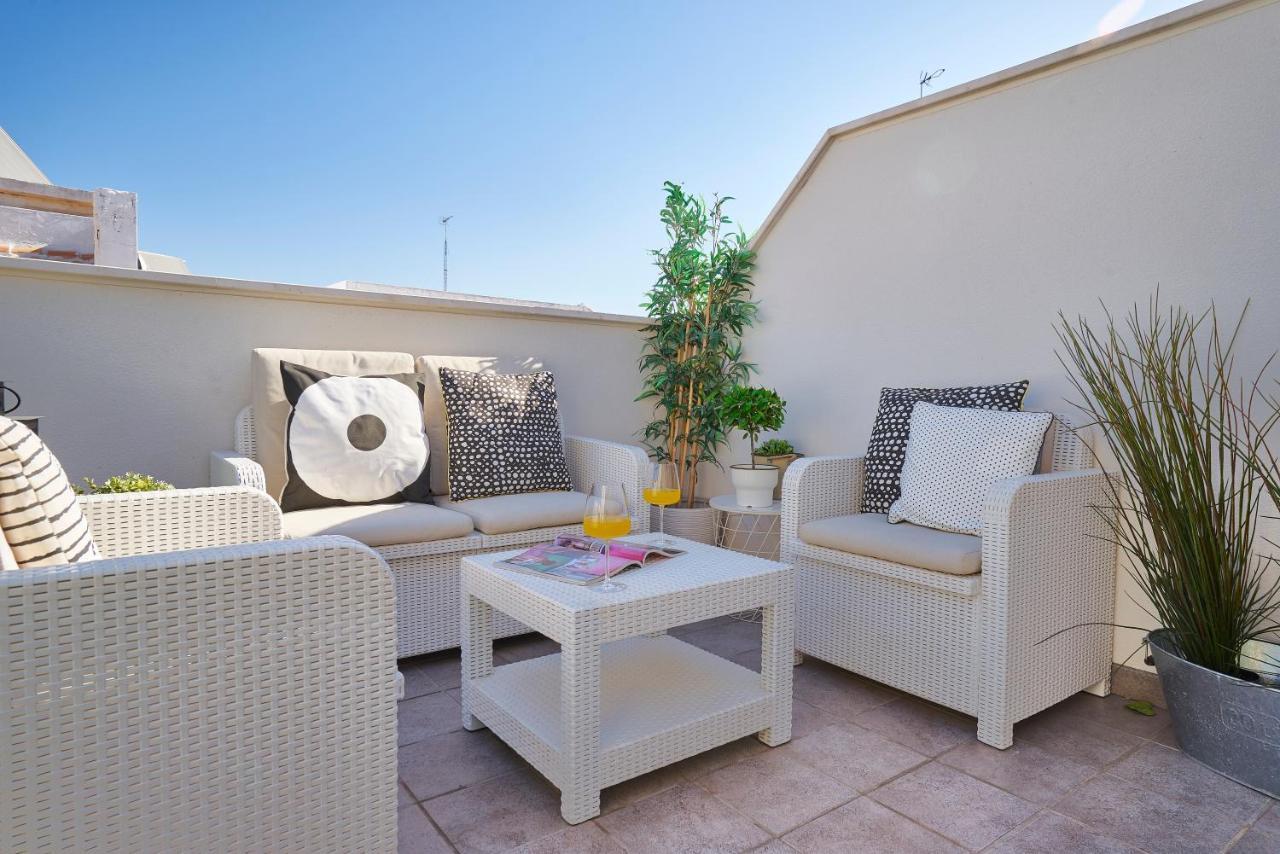 Studio Deluxe With Shared Roof Terrace Málaga Eksteriør billede