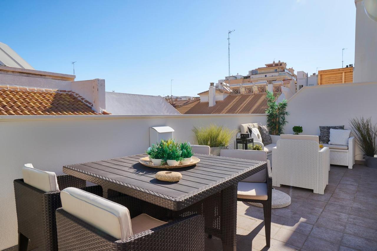 Studio Deluxe With Shared Roof Terrace Málaga Eksteriør billede